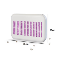 Cargar imagen en el visor de la galería, Lámpara Mata Insectos Eléctrica USB | Mata Mosquitos y Moscas | Luz UV 5W 25x38 cm