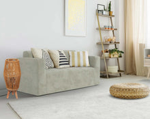 Cargar imagen en el visor de la galería, Lámpara de mesa con Tripode en Yute Natural ø 17 x 39 cm