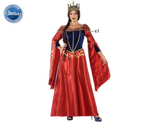 Cargar imagen en el visor de la galería, Disfraz Reina Medieval Mujer Adulto para Carnaval Fiesta