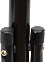 Cargar imagen en el visor de la galería, Perchero de Pie Tipo Árbol Forja - Ideal para Recepción, Oficina, Salón - Fácil de Montar - Colgador con 8 Ganchos - Negro - 170 cm