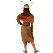 Cargar imagen en el visor de la galería, Disfraz Vikinga Niña Infantil para Carnaval Fiesta Teatro