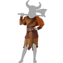 Cargar imagen en el visor de la galería, Disfraz Vikinga Niña Infantil para Carnaval Fiesta Teatro