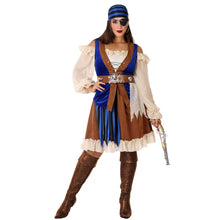 Cargar imagen en el visor de la galería, Disfraz Pirata Adulto mujer Para Carnaval Teatro Fiestas Cumpleaños