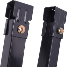 Cargar imagen en el visor de la galería, Juego pack 4 patas de somier metálicas con abrazaderas para cama