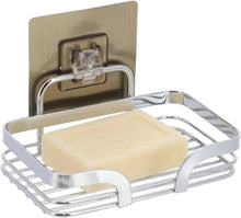 Cargar imagen en el visor de la galería, Accesorios para el baño Cesta Estante Rectangular, Jabonera, Portarollo, Gancho de Acero Inoxidable Con Tarjeta Adhesivo 3M - Tendance