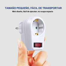 Cargar imagen en el visor de la galería, Adaptador Enchufe con interruptor de 1 enchufe schuko máx 3680 w