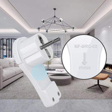 Cargar imagen en el visor de la galería, Enchufe en ángulo plano con protección de contacto, con mango plegable