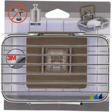 Cargar imagen en el visor de la galería, Accesorios para el baño Cesta Estante Rectangular, Jabonera, Portarollo, Gancho de Acero Inoxidable Con Tarjeta Adhesivo 3M - Tendance