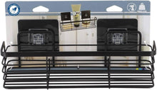 Cargar imagen en el visor de la galería, Accesorios para el baño Cesta Estante Rectangular, Jabonera, Portarollo, Gancho de Acero Inoxidable Con Tarjeta Adhesivo 3M - Tendance