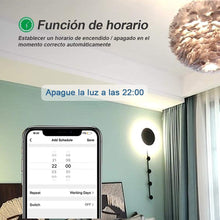 Cargar imagen en el visor de la galería, Bombilla Alexa LED Intelligente E27, 10W, Regulable Multicolor + Luz Cálida o Blanca, 16 Millones de Colores, Funciona con Alexa y Google Home