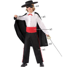 Cargar imagen en el visor de la galería, Disfraz Enmascarado niño infantil héroe para Carnaval Fiesta