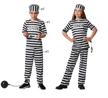 Cargar imagen en el visor de la galería, Disfraz Preso Niño Infantil Para Halloween Carnaval Teatro