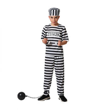 Cargar imagen en el visor de la galería, Disfraz Preso Niño Infantil Para Halloween Carnaval Teatro