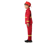 Cargar imagen en el visor de la galería, Disfraz bombero Niño Infantil Héroes Fiestas Carnaval Cumpleaños