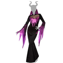 Cargar imagen en el visor de la galería, Disfraz Reina Malvada Mujer Adulto Para Halloween Carnaval Fiestas Teatro Varias Tallas