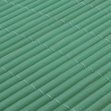 Cargar imagen en el visor de la galería, Valla Cañizo PVC de Media Caña verde Densidad 1000 g/m2 Valla de Ocultación, Protección Visual Privacidad