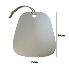 Cargar imagen en el visor de la galería, Espejo rústico Decoración montado en la pared con cuerda de Yute colgante para baño dormitorio salón