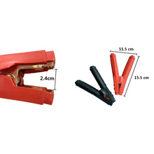 Cargar imagen en el visor de la galería, Pinzas Bateria Coche para cables de batería pinza roja y negra