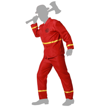 Cargar imagen en el visor de la galería, Disfraz Bombero Hombre Adulto para Carnaval Fiesta Teatro Cumpleaños