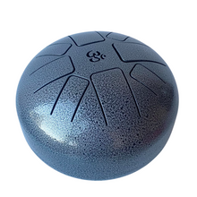 Cargar imagen en el visor de la galería, Tambor de LENGÜETA de Metal 21,5CM Tambor de lengua, 8 notas, instrumento de percusión con bolsa de transporte