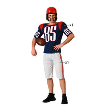 Cargar imagen en el visor de la galería, Disfraz jugador rugby hombre adulto Para Fiesta Carnaval Cumpleaños Deporte