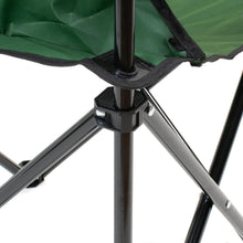 Cargar imagen en el visor de la galería, Silla Portátil Plegable Camping Pesca Montaña Acampada Picnic, 45x45x80 cm