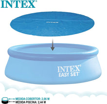 Cargar imagen en el visor de la galería, Cubierta solar para piscina Cobertor de Solar para Piscina Redondo 196 CM