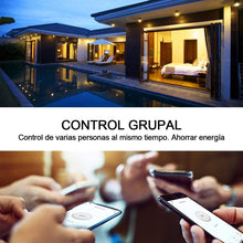 Cargar imagen en el visor de la galería, Bombilla Alexa LED Intelligente E27, 10W, Regulable Multicolor + Luz Cálida o Blanca, 16 Millones de Colores, Funciona con Alexa y Google Home