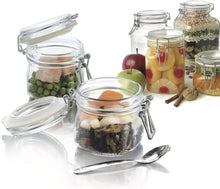 Cargar imagen en el visor de la galería, Tarro Hermético De Cristal Borgonovo Primizie Transparente