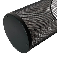 Cargar imagen en el visor de la galería, Paragüero de Malla Metálica, Soporte para Paraguas de Malla metálica, Porta Paraguas, Recipiente para Paraguas, Paragüero metálico de Malla, Altura 51 cm y diámetro 26 cm, Negro