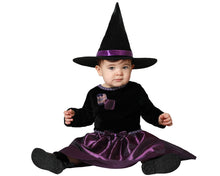 Cargar imagen en el visor de la galería, Disfraz Bruja Surtido Niña, Bebé Vestido Creativo Y Personalizado Perfecto Estilo Sombrero De Punta Misterioso Fantasía Traje Hechicera Mágica Malvada Encantadora Clásica Para Halloween Carnaval Teatro