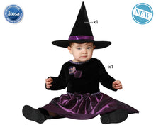 Cargar imagen en el visor de la galería, Disfraz Bruja Surtido Niña, Bebé Vestido Creativo Y Personalizado Perfecto Estilo Sombrero De Punta Misterioso Fantasía Traje Hechicera Mágica Malvada Encantadora Clásica Para Halloween Carnaval Teatro