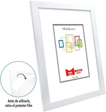 Cargar imagen en el visor de la galería, Maxia Market - Marco de foto de Madera, Marcos Diplomas, Portafoto de Pared Para Decoración de Casa, Fotografías de Boda, Fotos de paisajes, Acabado Elegante