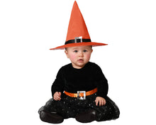 Cargar imagen en el visor de la galería, Disfraz Bruja Surtido Niña, Bebé Vestido Creativo Y Personalizado Perfecto Estilo Sombrero De Punta Misterioso Fantasía Traje Hechicera Mágica Malvada Encantadora Clásica Para Halloween Carnaval Teatro