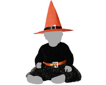 Cargar imagen en el visor de la galería, Disfraz Bruja Surtido Niña, Bebé Vestido Creativo Y Personalizado Perfecto Estilo Sombrero De Punta Misterioso Fantasía Traje Hechicera Mágica Malvada Encantadora Clásica Para Halloween Carnaval Teatro