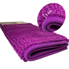 Cargar imagen en el visor de la galería, Alfombrilla de baño Antideslizante de Microfibra Extra Suave, Antideslizante, Extra Absorvente, Lavable a Máquina 45 x 75 cm