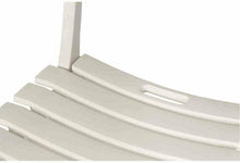 Cargar imagen en el visor de la galería, Silla de Balcón Resina Plegable Blanca "Birki" Ideal para jardines, patios, terrazas, balcones, porches o patios