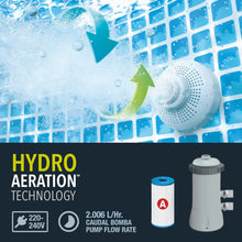 Cargar imagen en el visor de la galería, Piscina Con Depuradora Desmontable Tubular Circular Pvc 366x76 Cm 6503L Azul Intex