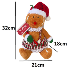 Cargar imagen en el visor de la galería, Muñeco Galleta Jenjibre de Navideño Para Decoración de Navidad