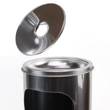 Cargar imagen en el visor de la galería, Papelera Cenicero de Pie - Papelera para Exterior e Interior - Cenicero Torre para Restaurante, Oficina, Bar