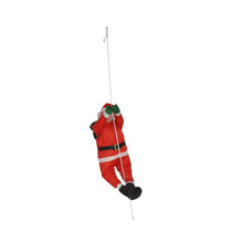Cargar imagen en el visor de la galería, Colgante Papá Noel Tejido Impermeable, Cuerda, Para Balcón Ventana Decoración Navidad 169CM