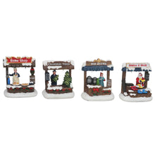 Cargar imagen en el visor de la galería, Escena Tienda Resina Con Luz 2 Led 0.06 W para Decoración de Navidad 9.8x6x11 cm