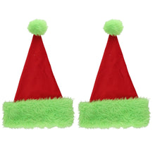 Cargar imagen en el visor de la galería, Gorros de Navidad para Adulto - Pack de 2 o 6 Unidades de Gorros de Papá Noel y Estilo Festivo