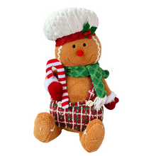Cargar imagen en el visor de la galería, Muñeco Galleta Jenjibre de Navideño Para Decoración de Navidad