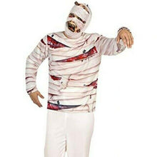 Cargar imagen en el visor de la galería, DISFRAZ CAMISETA MOMIA ADULTO PARA HALLOWEEN CARNAVAL TEATRO