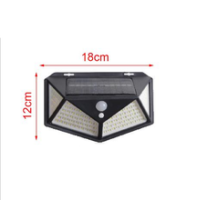 Cargar imagen en el visor de la galería, Lámpara de Solar con Sensor de movimiento resencia 3 Funciones, Luz Foco de Emergencia de Solar Para Exterior terrzas, accesos, jardines, balcones