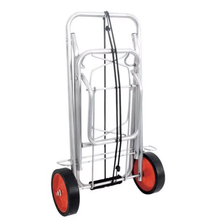 Cargar imagen en el visor de la galería, Carro portamaletas de viaje multiusos para playa plegable, 31 x 45 x 98 cm, para transportar