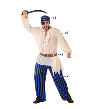 Cargar imagen en el visor de la galería, Disfraz Pirata Hombre Adulto para Carnaval Fiesta Teatro Cumpleaño