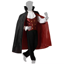Cargar imagen en el visor de la galería, Disfraz Vampiro Hombre adulto Para Fiesta Halloween Calnaval Teatro