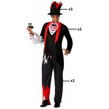 Cargar imagen en el visor de la galería, Disfraz Novio Muerto Sangriento hombre adulto Para Hallowen Carnaval Fiesta Teatro